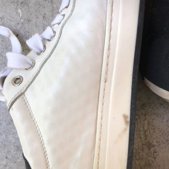 Roberto Cavalli leather embossed sneakers - Picture 14 of 14